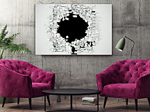 Obraz Diera v stene 1769